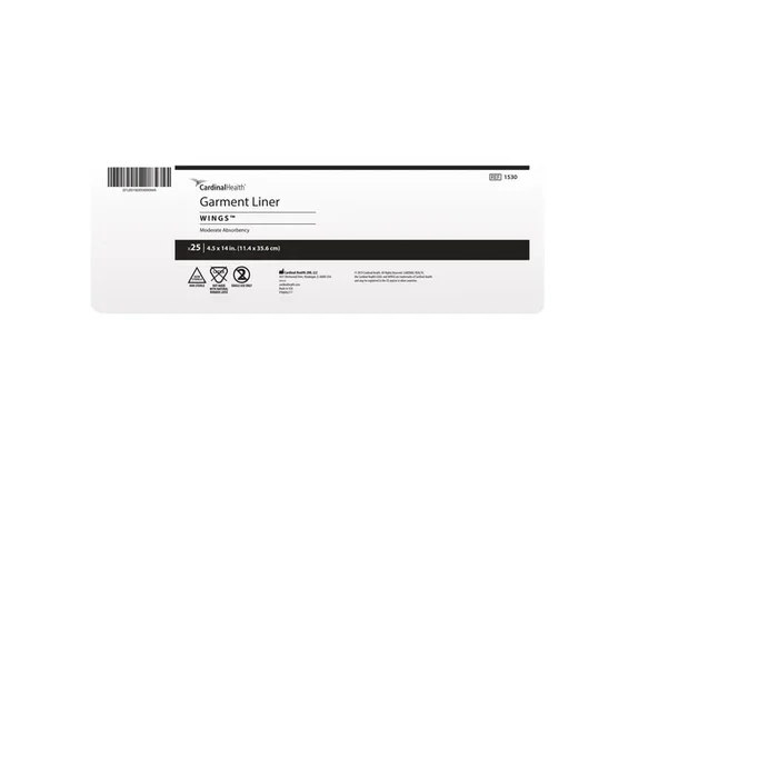 Cardinal Health, Garment Liner, Wings, Small, 4.5″ x 14″