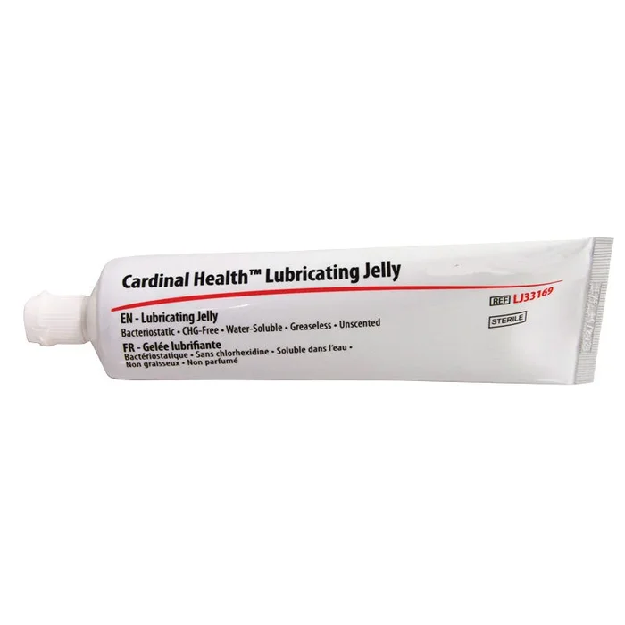 Cardinal Health Lubricating Jelly 2 oz. Flip Top Tube, Sterile