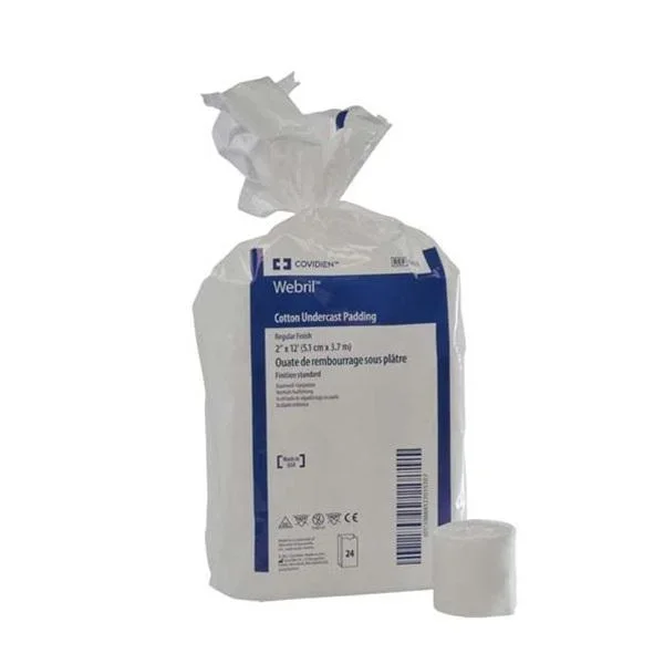 Cardinal Health Webril 100% Cotton Undercast Padding Sterile Undercast Webril