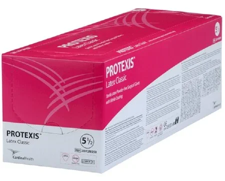 Cardinal Protexis Latex Classic Surgical Glove Size 7 Sterile Latex Standard Cuff Length Smooth Cream Not Chemo Approved – 2D72N70X
