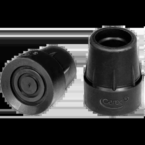 Carex 5/8″ Quad Tips Black Set of 4 A70700