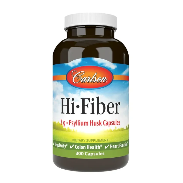 Carlson Hi-Fiber Capsules (300 count) #7957