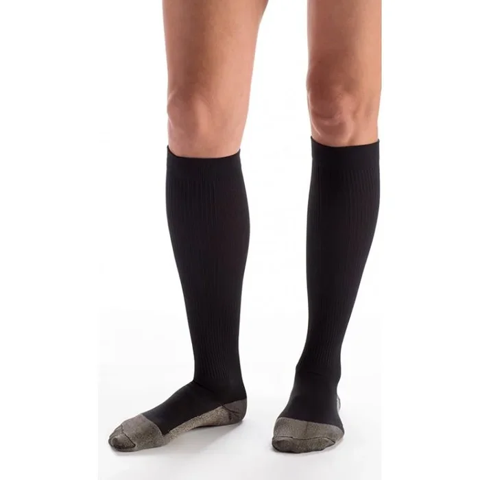 Carolon Company SOCK, COMPRESSION B 20-30MMHG BLK SHORT (10PR/CS) – 250204