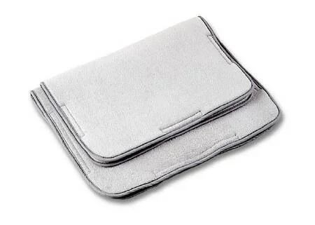 Chattanooga Hydrocollator Cover Terry, Standard, Hook and Loop Closure, Gray, 19 X 27 Inch – 1118