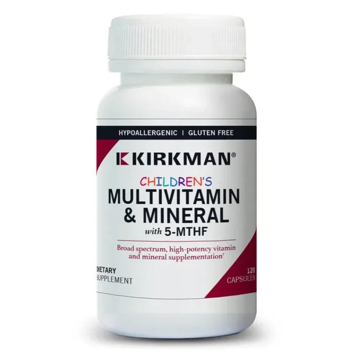 CHILDREN’S MULTIVITAMIN & MINERAL WITH 5-MTHF – HYPOALLERGENIC