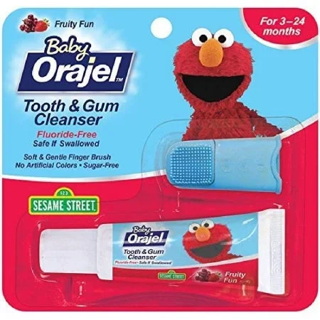Church and Dwight Baby Orajel Tooth and Gum Cleanser Fruity Fun Flavor 0.7 oz. Tube – 31031032270