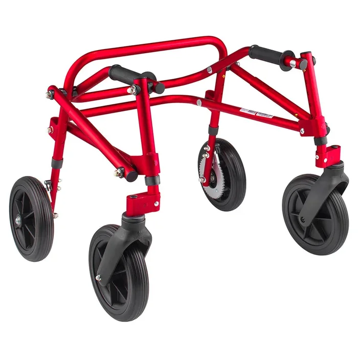 Circle Specialty Kilp 4 Wheeled with 8″ Outdoor Wheels – Red, Extra-Small