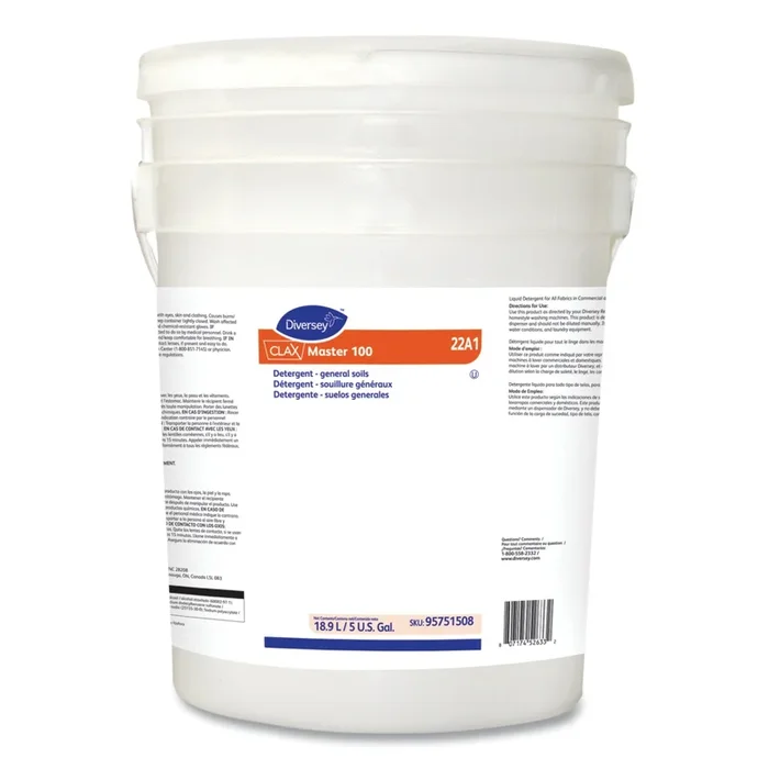 Clax Master 100 Laundry Detergent, 5 Gallon Pail