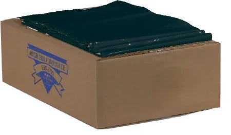 Colonial Bag Corporation Colonial Bag Trash Bag Heavy Duty 15 gal. Black LLDPE 0.60 Mil. 24 X 32 Inch X-Seal Bottom Twist Tie Flat Pack – CXB32H