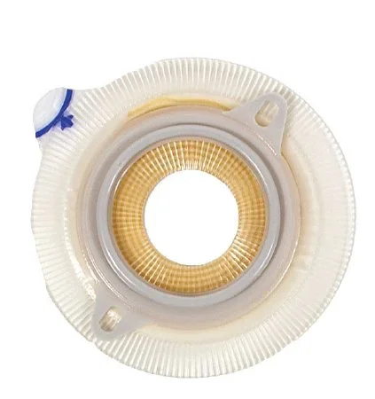Coloplast Assura Colostomy Barrier Trim to Fit, Standard Wear Silicone Based Red Code Synthetic Resin 3/4 to 1-1/4 Inch Stoma – 14282
