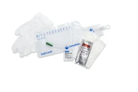 Coloplast Self-Cath Intermittent Closed System Catheter Kit Straight Tip 16 Fr. Without Balloon Lubricated PVC – 1016