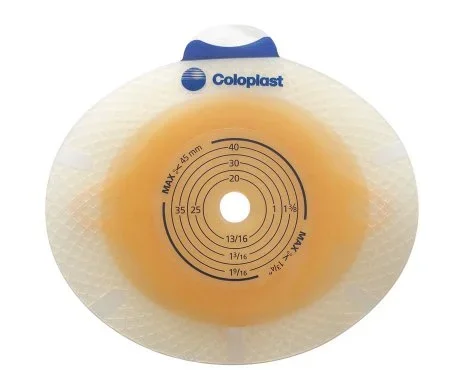 Coloplast SenSura Ostomy Barrier Trim To Fit, Standard Wear Double-layer 50 mm 2-Piece 3/4 to 1-1/4 Inch Stoma – 11021