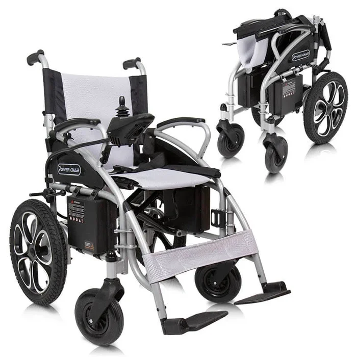 Compact Power Wheelchair – Foldable Long Range Transport Aid