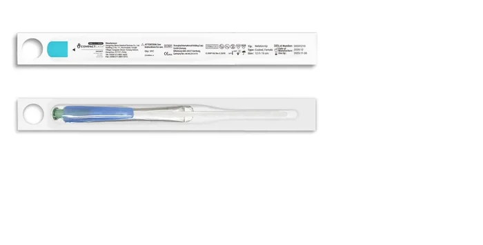 CompactCath OneCath Hydrophilic, Female Catheter, 14 FR, 6″