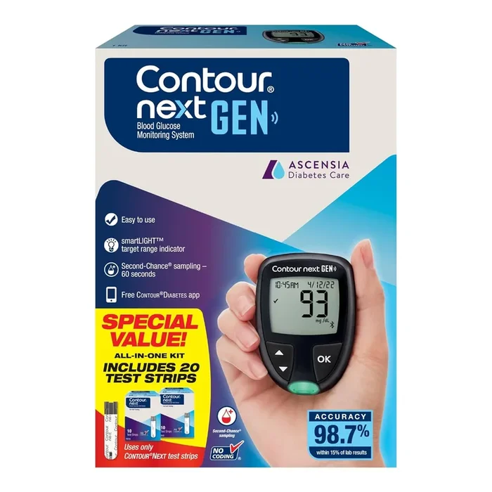 Contour Next Gen Blood Glucose Meter Kit