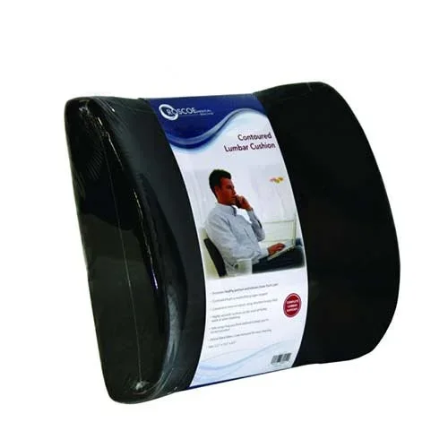 Contoured Lumbar Back Cushion by Roscoe Medical