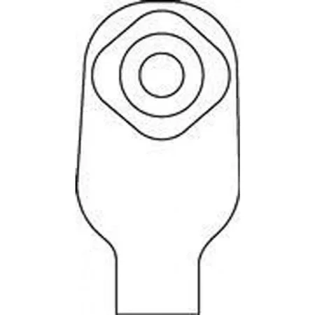 Convatec ActiveLife Ostomy Pouch One-Piece System 10 Inch Length 38 mm Stoma Drainable Pre-Cut – 125334