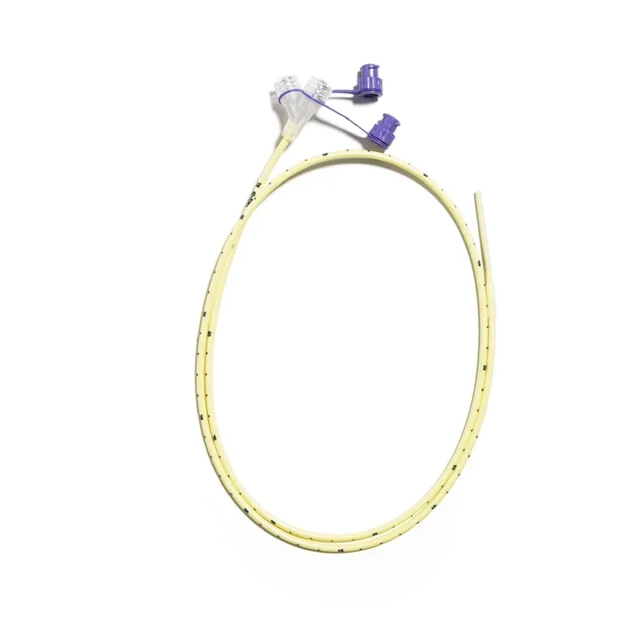 CORFLO Nasogastric/Nasointestinal Feeding Tube with ENFit Connector, without Stylet, 10 Fr, 36″