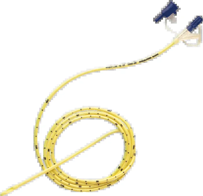 CORFLO Ultra Nasogastric Feeding Tube with Stylet 8 fr 43″