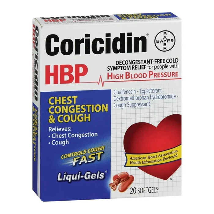 Coricidin HBP Cold And Cough Relief