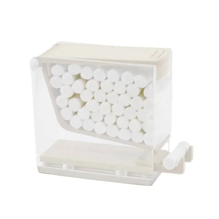Cotton Roll Dispenser White