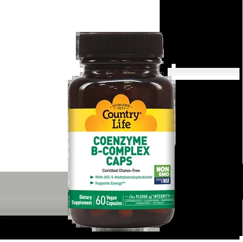Country Life Coenzyme B-Complex Vegetable Capsules