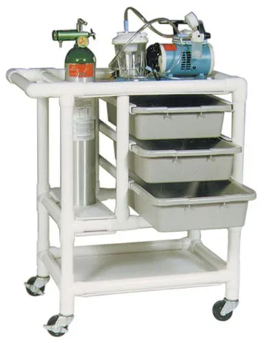 Crash Cart Only Emergency PVC