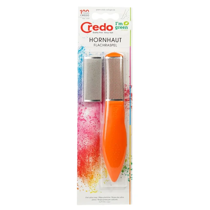 Credo Orange Pop Art Flat Callus Rasp #10081188