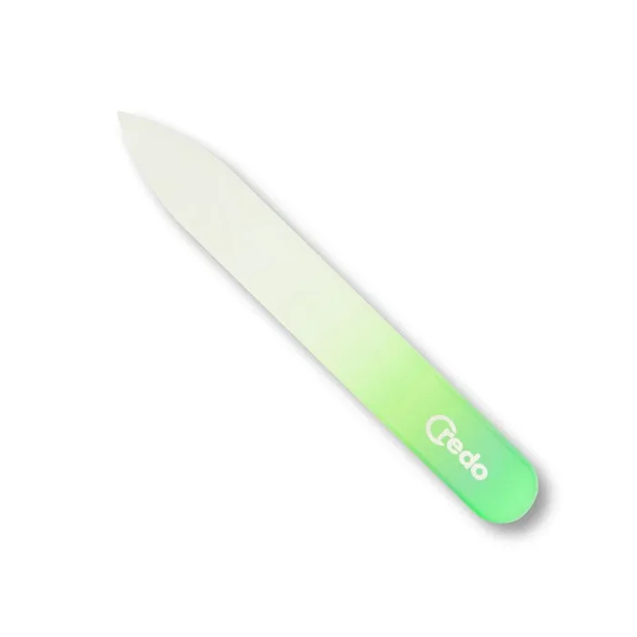 Credo Small Green Glass Nail File #10081206