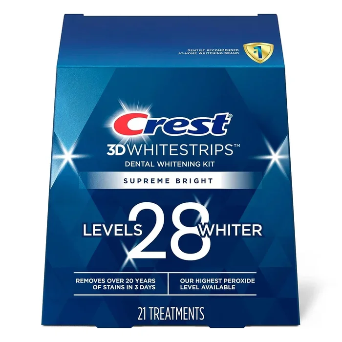 Crest 3D Whitestrips Supreme Bright 42 tiras