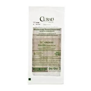 Curad CUR250383 Oil Emulsion Gauze Dressing 1 Three Pack