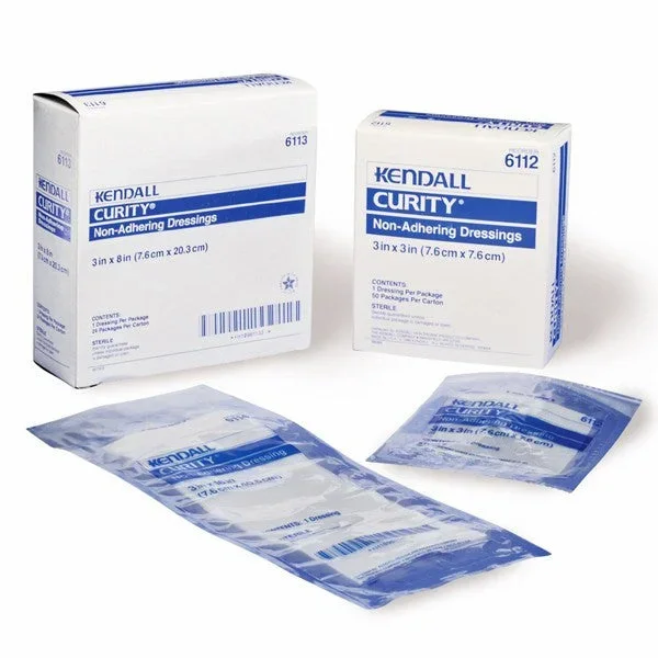 Curity Oil Emulsion Non-Adhering Dressings 5″ x 9″, 12/Box