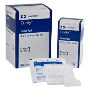Curity Sterile Gauze Pad, 12 Ply – Box of 100 by Covidien