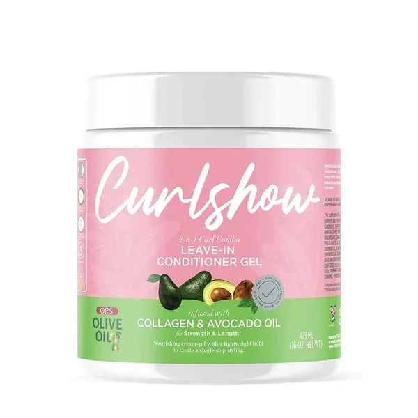Curlshow 2-in-1 Leave-In Conditioner Gel 16oz