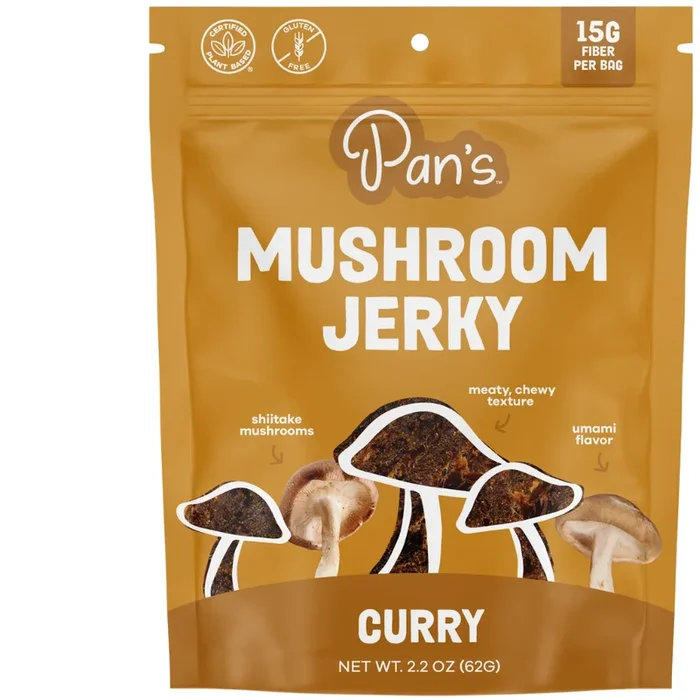 Curry Mushroom Jerky