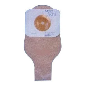 Cymed Platinum One-piece Drainable Pouch Pre-cut MicroSkin® Adhesive Barrier and Thick MicroDerm™ Plus Washer 1-1/8″ Stoma Opening, 11″ L, Opaque, Odor-proof Film, Comfort Backing, Latex-free