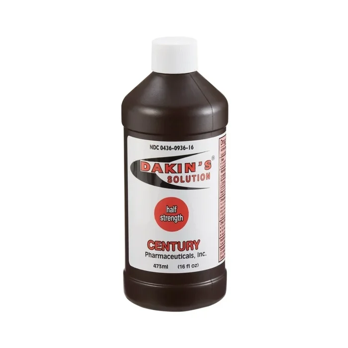 Dakins Solution Half Strength Antimicrobial Wound Cleanser