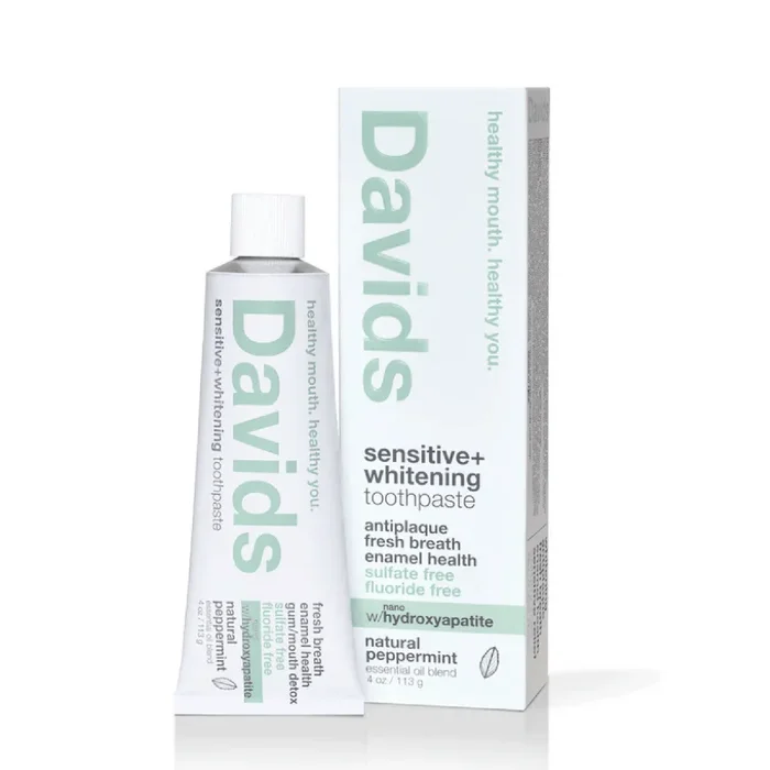 Davids Sensitive + Whitening Peppermint Toothpaste (4 oz) #10084294