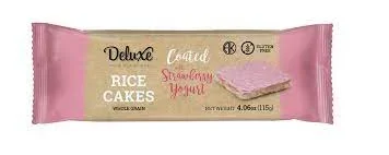 Deluxe Rice Cake Strawberry Yogurt 4.06 Oz