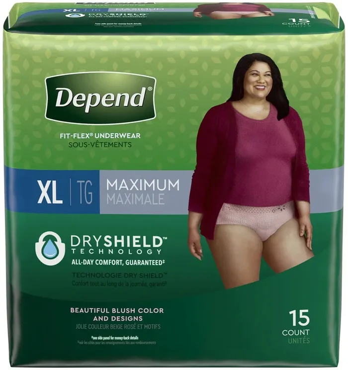 Depend Fit-Flex Underwear For Women