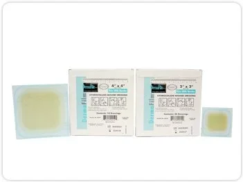 DermaRite Industries DermaFilm HD Hydrocolloid Dressing 4 X 4 Inch Square Sterile – 00239E