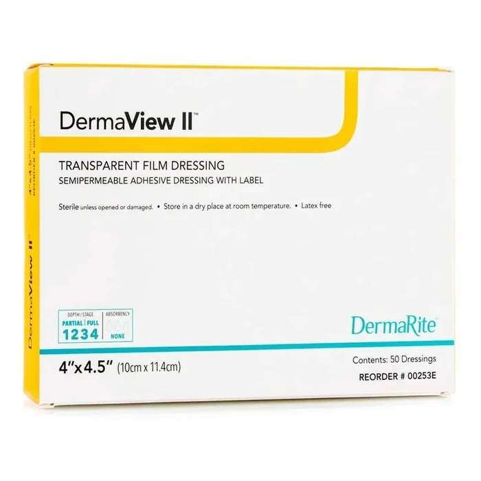 DermaView II™ Transparent Film Dressing