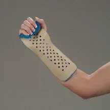 Deroyal Hand Splint Aluminum / Foam Left Hand White Medium – 11705