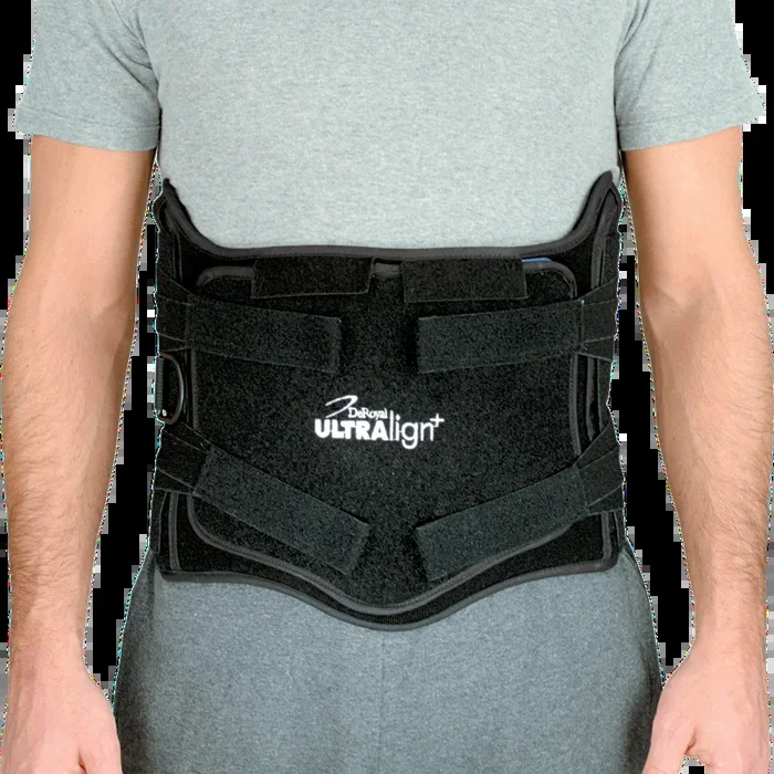 Deroyal Ultralign + Lumbar Sacral Orthosis Low Profile Tapered