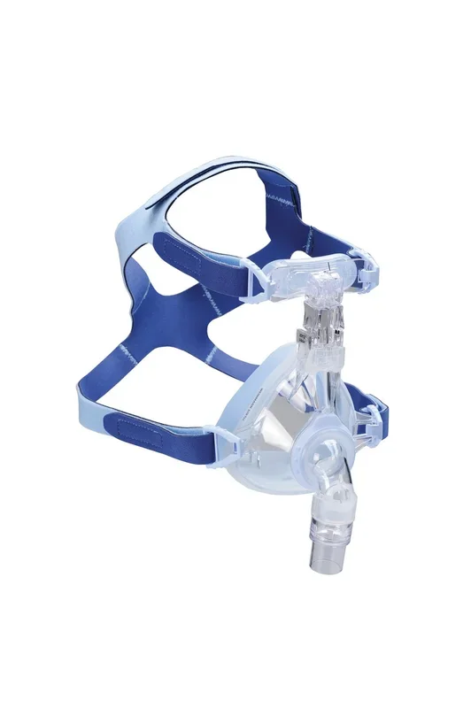 DeVilbiss Healthcare EasyFit SilkGel Full Face CPAP Mask with Headgear, Small