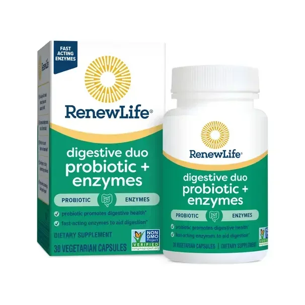 Digestive Duo Probiotic + Multi Enzyme Capsules