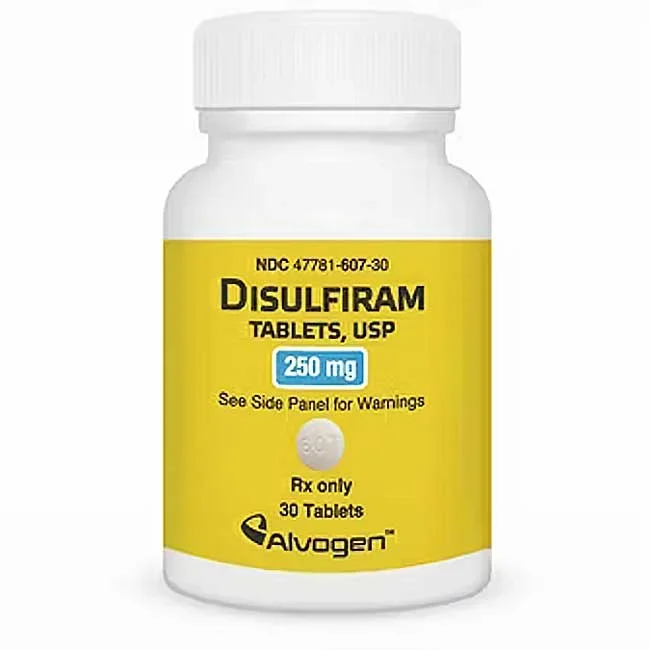 Disulfiram Tablets 250 mg by Alvogen Pharmaceuticals (RX)
