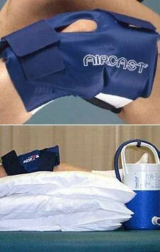 DJO Aircast Cryo/Cuff Gravity Cold Therapy System Knee Medium Reusable – 11A