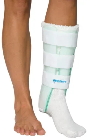 DJO Aircast Leg Splint Small Hook and Loop Closure 13 Inch Length Right Leg – 03CR