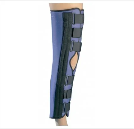 DJO Knee Immobilizer Hook and Loop Closure Medium 16 Inch Length Left or Right Knee